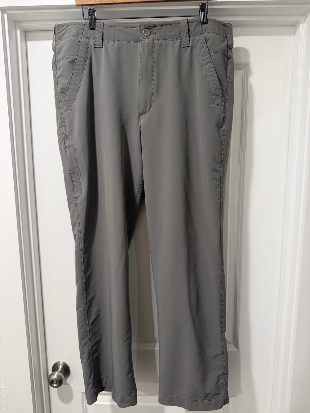 Ascend Men's Gray Performance Pants 38x32
